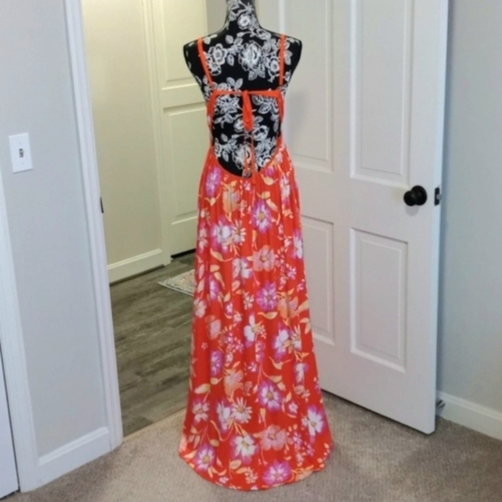 🆕 🌺HTF Free People (Anthropologie)🌺 - "Pop Combo" Floral Maxi Dress - Picture 3 of 13